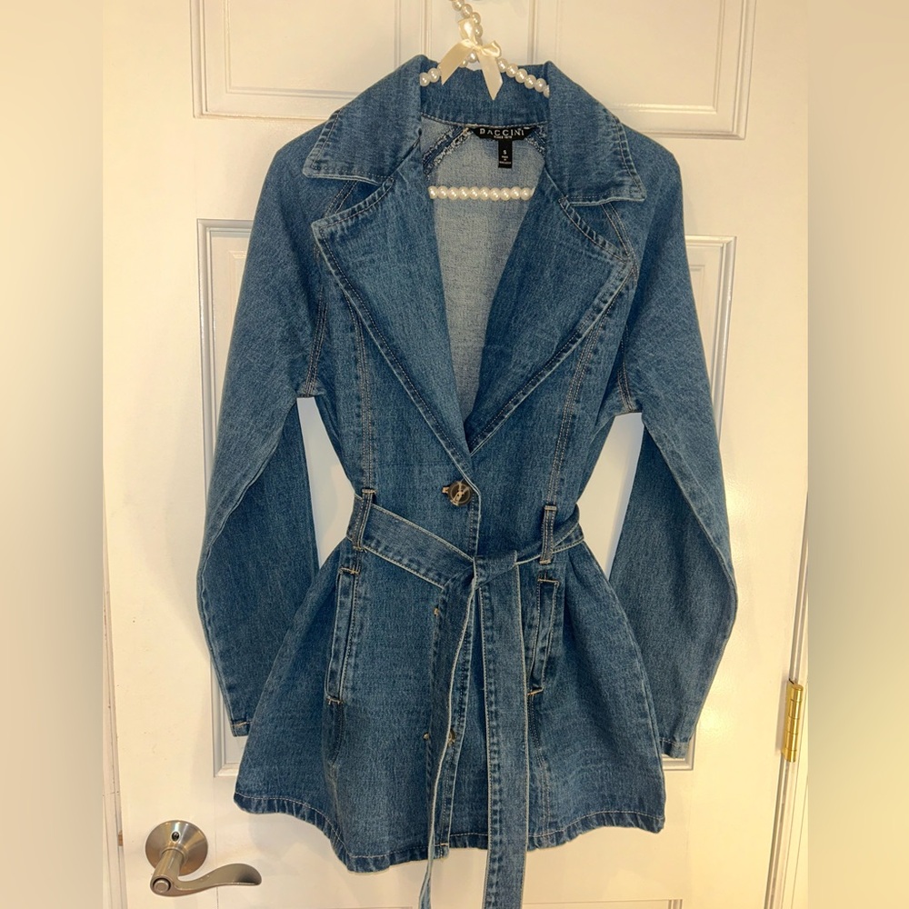 Baccini Blue Denim Jacket